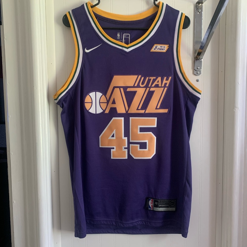 Utah jazz Donovan Mitchell jersey